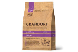 Grandorf (Грандорф) корм для  взрослых собак крупных пород Ягненок с рисом 3 кг