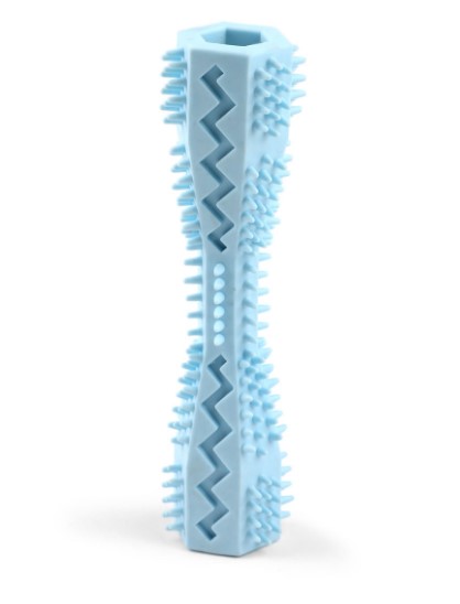 Игрушка для щенков из термопластичной резины "Палочка голубая", 14,5 см Triol