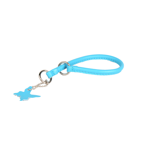 Ошейник-удавка рывковый "Collar Glamour" (диаметр 13 мм, дл. 55 см) синий 75422