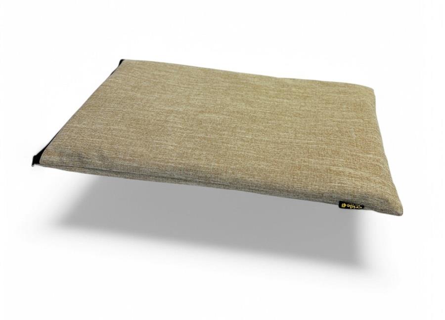 Матрас для средних собак двухсторонний Прованс рогожка, цвет песочный размер 76х48 см Pride