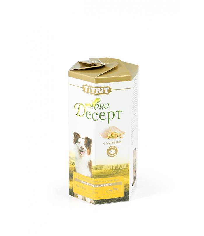 Печенье Био Десерт с курицей мини 250 г 2961 TiTBiT