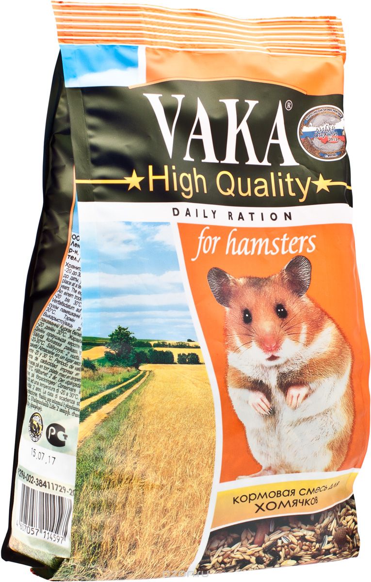 Вака High Quality корм для хомячков 500 г 54915