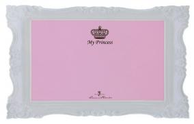 Коврик под миску "My Princess" 44*28 см розовая Trixie