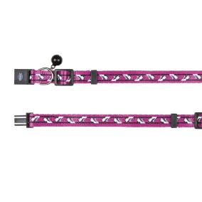 Ошейник для кошки нейлон с рисунком 4146 Trixie