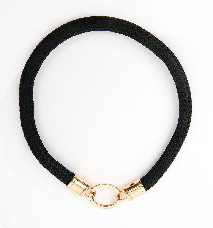 Шнурок для адресника 60 см (черный) Viоldi