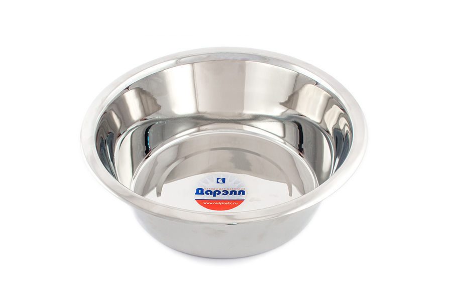 Миска металл 6,0л  ТМ "Дарэлл" 1046
