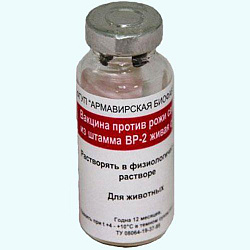 Вакцина против рожи свиней ВР-2 /100 доз.флак/Щелковский Биокомбинат