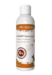 Шампунь СКИНВЕТ Кератопроф, 200 мл, Миралек