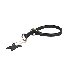 Ошейник-удавка рывковый Collar Glamour 13 мм*60 см черный 75431