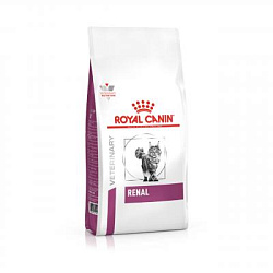Royal Canin (Роял Канин) Renal RF 23 Feline Корм сухой диетический для взрослых кошек для поддержания функции почек, 2 кг