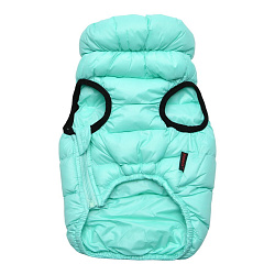 PUPPIA Жилет для собак утеплённый "Ultra Light Vest B", бирюзовый, M (Южная Корея)