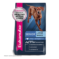 Eukanuba Dog 7+ сухой корм для пожилых собак крупных пород 4 кг