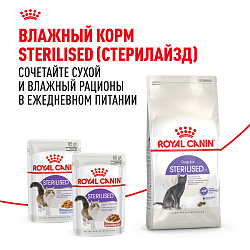 Royal Canin (Роял Канин) Sterilised 37 Корм для стерилизованных кошек 400 г