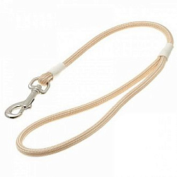 Водилка с карабином круглая 6 мм*50 см (слоновая кость) 72-0787  V.I.Pet