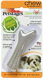 Petstages игрушка для собак Deerhorn, с оленьими рогами 9 cм очень маленькая 667STEX