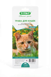 Трава для кошек пшеница 009437 ТiTBiT