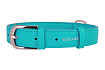 Ошейник "Collar Glamour" без украшений (ширина 12 мм, длина 21-29 см) ментоловый 325613