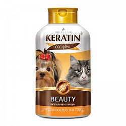 Шампунь Keratin+ complex Бьюти д/длинношерстных кошек и собак 400 мл R501 Неотерика