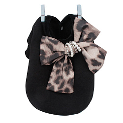 1414 LD Кадриган "Леопардовый Бант" DogButik