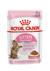 Royal Canin (Роял Канин) Киттен Стерилайзд в соусе 85 г