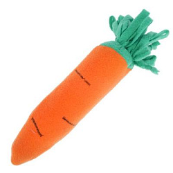 Игрушка "Морковка" с пищиком, бутылка 70*70*290 1687  Зооник