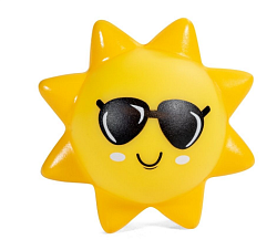 Игрушка виниловая для мелких пород MINI DOGS Солнышко 6 см, Triol