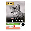 PROPLAN CAT STERILISED OptiSense для кастрир. орг/чув лосось 3 кг