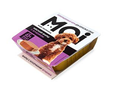 MOI корм для собак мясной фарш с ягненком ламистер 100гр