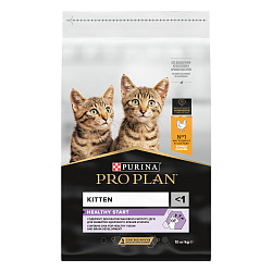 PRO PLAN (Про План) HEALTHY START сухой корм для котят, с высоким содержанием курицы, 3 кг