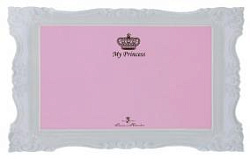 Коврик под миску "My Princess" 44*28 см розовая 24785 Trixie