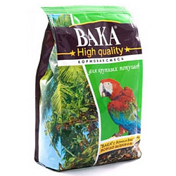 Вака High Quality корм для крупных попугаев 500 г.