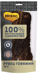 Мнямс лакомство для собак Рубец говяжий 70 г 705823