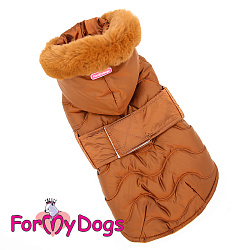 FOR MY DOG Попона  коричневая(16) FW788-2019