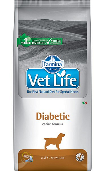 Farmina (Фармина) Vet Life Diabetic д/собак 2 кг.