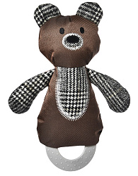 Pet-it игрушка для собак, серия Oxford, мягкий Мишка с пищалкой, 19.5x27.5 см 27684