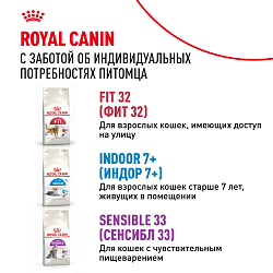 Royal Canin (Роял Канин) Инстинктив +7 корм влажный для стареющих кошек от 7 лет в соусе 85 г 