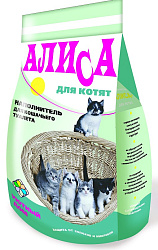 Наполнитель Алиса для котят 4,6 л (упак.4шт.)