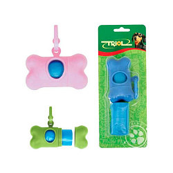 Контейнер + 1 рулон гигиенических пакетов, 15шт арт.30531003 Triol