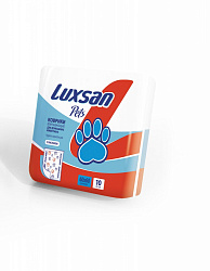 Коврики впитывающие LUXSAN Pets  для животных 60x60 см 1 шт (10)