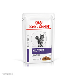 Royal Canin (Роял Канин) Ньютрид Бэлэнс для стерилизованных кошек, склонных к набору веса в соусе 85