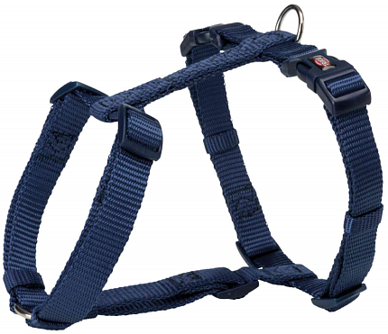 Шлейка Premium H-harness, M–L: 52–75 см/20 мм, индиго