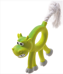 Игрушка "Корова с канатным хвостом" 12 см L -421