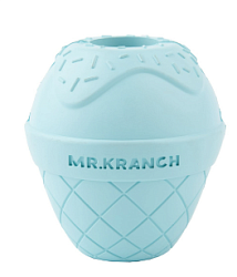 Mr.Kranch Игрушка для собак Мороженое 8*9 см голубая с ароматом курицы