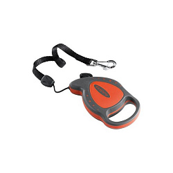 Поводок-рулетка FLIPPY DELUXE CORD Mini красный - шнур 8 кг 75008022 Ферпласт