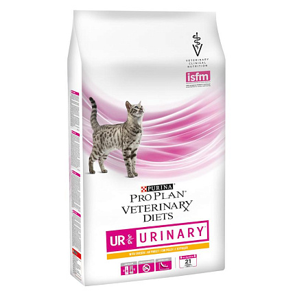 Purina Vet diets Cat URINARY сухой корм для кошек при мочекам. заболеваниях курица 1,5 кг