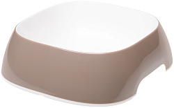 Миска для средних и крупных собак GLAM LARGE сизо-серая 1,2 л Ferplast