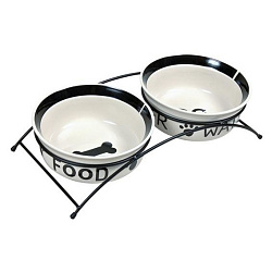 Миска керамическая на подставке 2,6 л