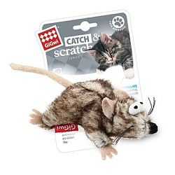 Игрушка "Мышка" с кошачьей мятой 8 см 75383 GiGwi