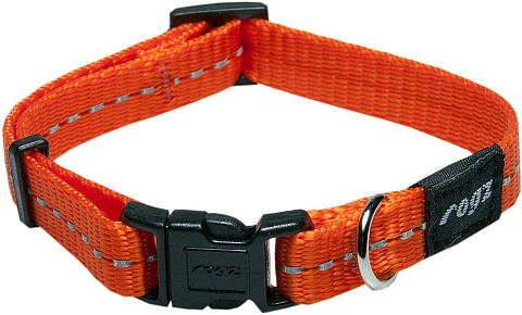 Ошейник "Utility" S (20-31 см, ширина 1,1 см) оранжевый 47396