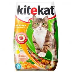 Kitekat (Китекат) сухой корм для кошек Курочка Аппетитная 1,9 кг 10132067